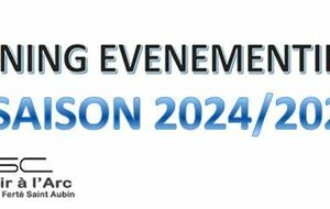 Planning Evénementiel 2024/2025