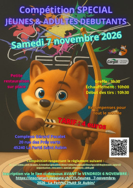 Compétition JEUNES & ADULTES DEBUTANTS
