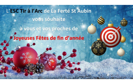 Bonnes Fêtes de fin d'année à tous !!